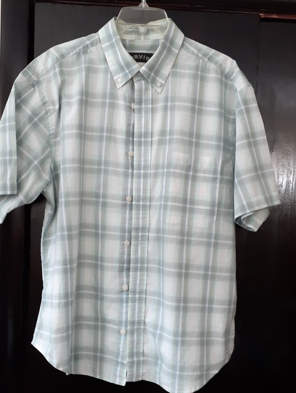 Orvis Lightweight Button Down Mens Shirt Large